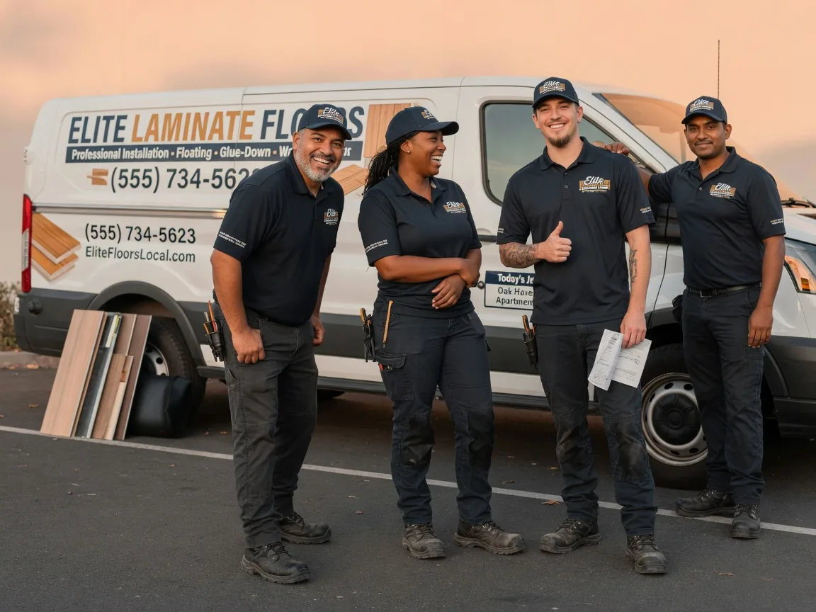 Laminate flooring installation company in Milan, PA